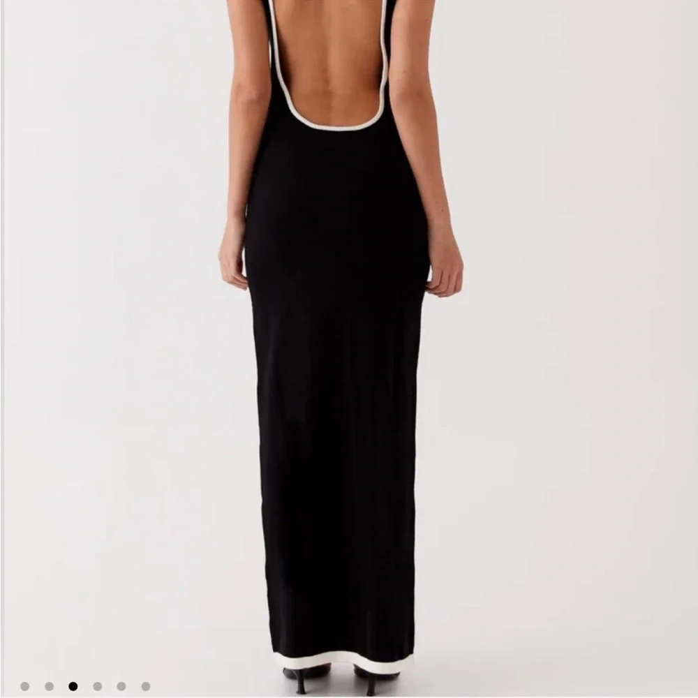 Peppermayo Lost in Paris Knit Maxi Dress - Picture 2 of 5